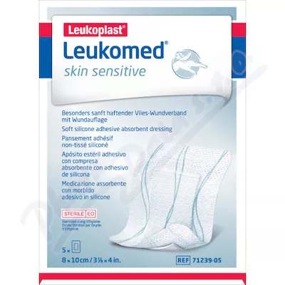 Leukomed Skin Sensitive 8x10cm 5szt netk.cover