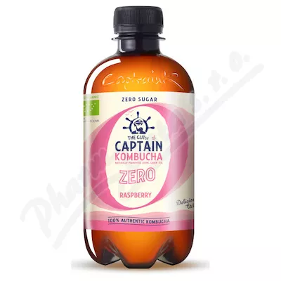 The Gutsy Captain Kombucha Raspberry BIO 400ml zero