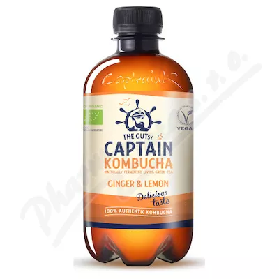 The Gutsy Captain Kombucha Imbir & Cytryna BIO 400ml