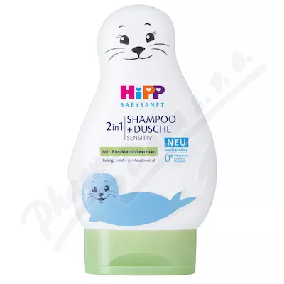 HiPP BabySANFT szampon do włosów i ciała Rokitnik 200ml