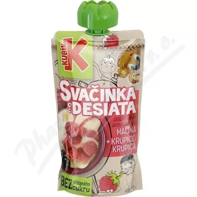 KUBIK Snack jabłko-banan-malina-zboże 100g