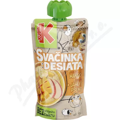 KUBIK Przekąska jabłko-mango-banan-jajko 100g