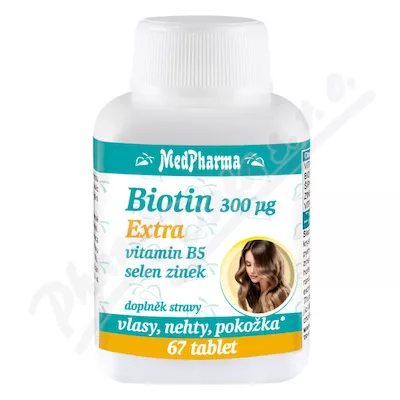 MedPharma Biotyna 300mcg Extra tbl.67