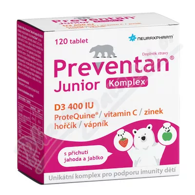 Preventan Junior Complex D3 400IU tbl.120