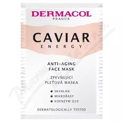 Dermacol Caviar Energy pleťová maska 2x8ml