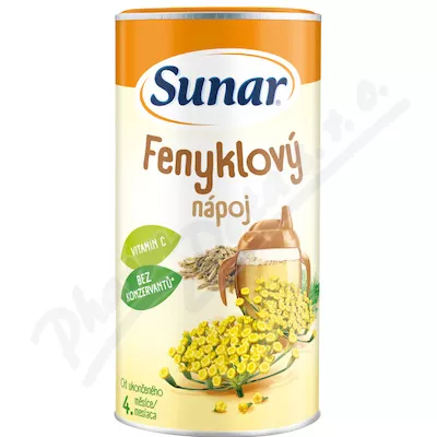 Sunar rozpustný nápoj fenyklový 200g