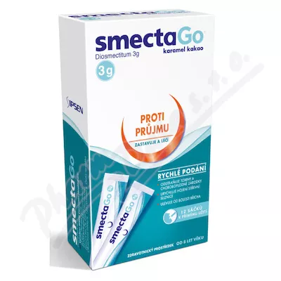 SmectaGo kakao karmelowe 12x3g