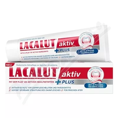 Lacalut Aktiv Plus pasta do zębów 75ml