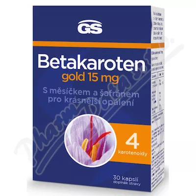 GS Betakarotene gold 15mg cps.30