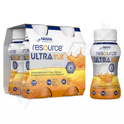 RESOURCE ULTRA FRUIT HIGH PROTEIN PŘÍCHUŤ POMERANČ