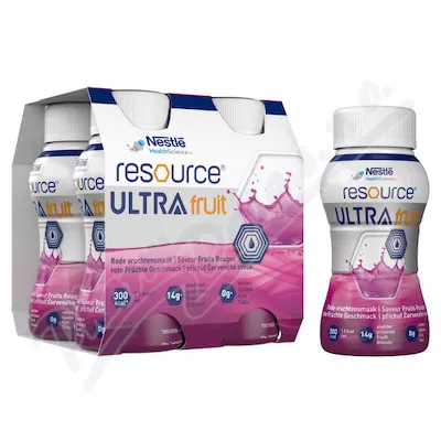 RESOURCE ULTRA FRUIT HIGH PROTEIN PŘÍCHUŤ ČERVENÉHO OVOCE