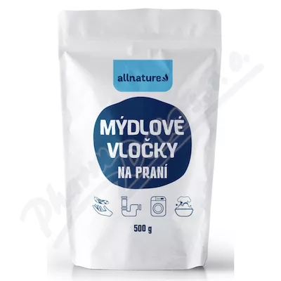 Allnature Płatki mydlane do prania 500g