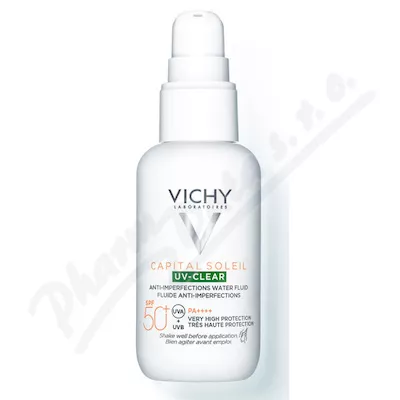 VICHY CAPITAL SOLEIL UV-CLEAR pielęgnacja na dzień SPF50+ 40ml