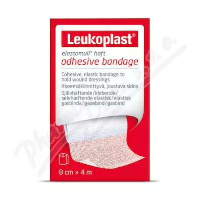 Leukoplast Elastomull biały bandaż kohezyjny 8cmx4m 1szt