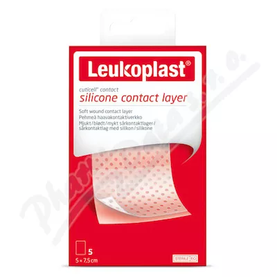 Leukoplast Cuticell Cont.5x7.5cm 5szt tran.sil.mr.