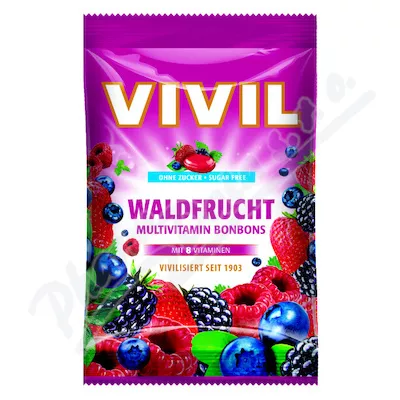 Vivil Multiwitamina jagody bez cukru 120g