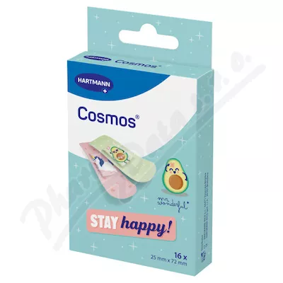 Naszywki Cosmos Mr.Wonderful Stay Happy! 16 sztuk