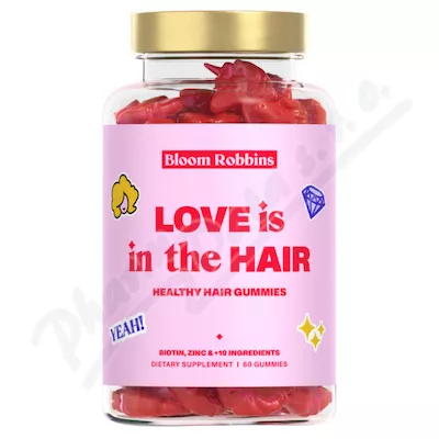 Bloom Robbins LOVE is in the HAIR gummies 60szt