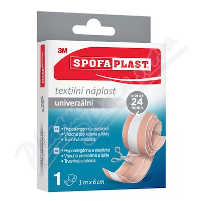 3M Spofaplast 154 Elastyczny plaster tekstylny 1mx6cm