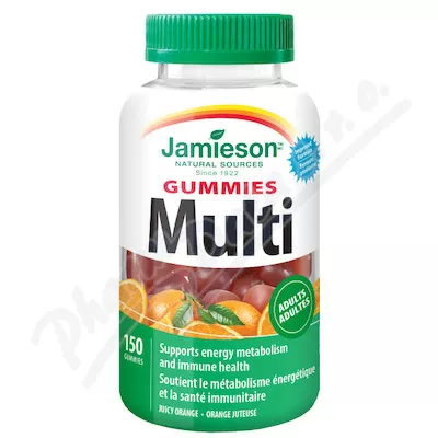 JAMIESON Multi Gummies żelatynowe pastylki dla dorosłych 150szt