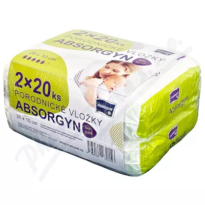 Podpaski ciążowe Absorgyn duo pack 2x20szt