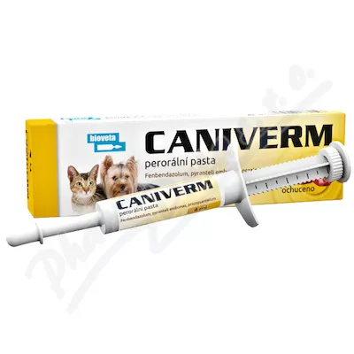 Caniverm perorální pasta 4ml - Veterinární přípravky a potřeby pro vaše mazlíčky.