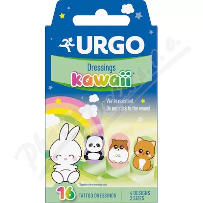 URGO Kawaii naszywki dla dzieci 16szt