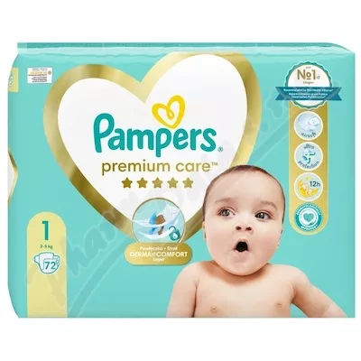 Pampers Premium Care 1 Newborn 72szt