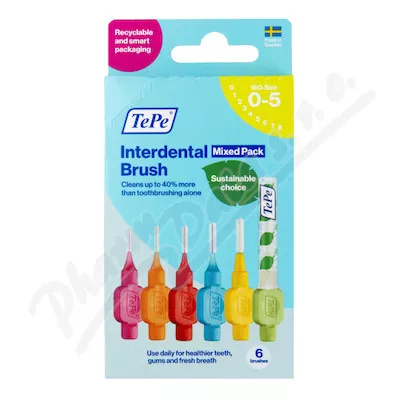 TePe Intermediate rozmiar 0-5 Mix Pack 6szt