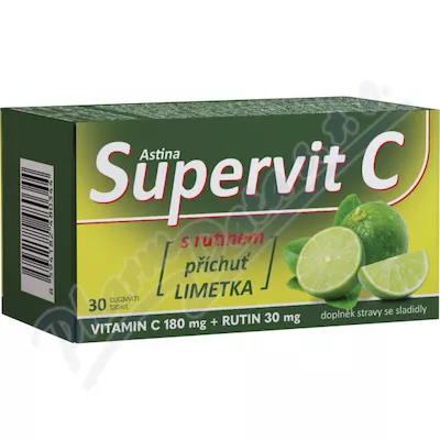 Astina Supervit C z rutyną wapno tbl.30