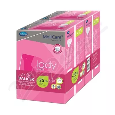 MoliCare Lady Pants rozmiar 5szt. M Duopack 2x8szt