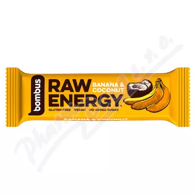 bombus Raw Energy banana&coconut 50g