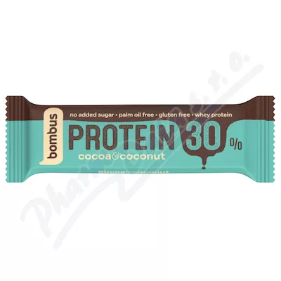 bombus Protein 30% cocoa&coconut 50g