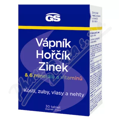 GS Wapń Magnez Cynk tbl.30