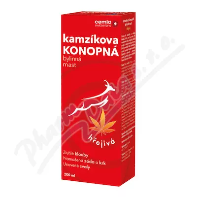 Maść konopna Cemio Kamzik 200ml