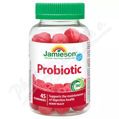 JAMIESON Probiotic Gummies żelatynowe pastylki do ssania 45szt