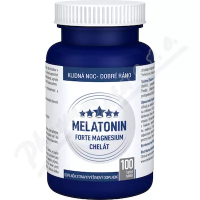 Melatonina Forte chelat magnezu tbl.100 Clinical