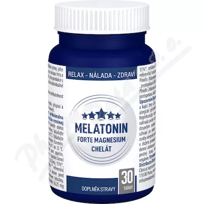 Melatonin Forte Magnesium chelát tbl.30 Clinical