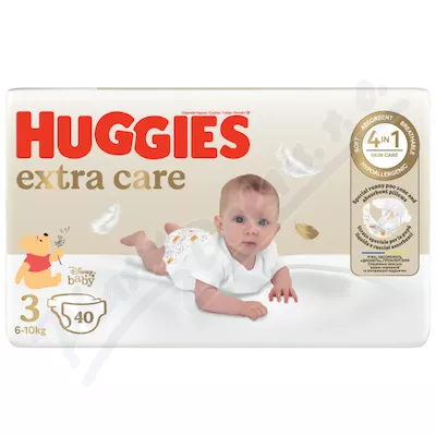 HUGGIES extra care 3 6-10kg 40szt