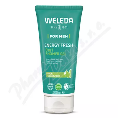 WELEDA For Men Energy Fresh 3in1 Shower gel 200ml