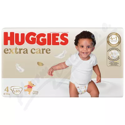 HUGGIES extra care 4 8-16kg 60szt