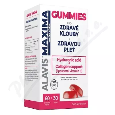 ALAVIS MAXIMA GUMMIES Vit.C+D3 do żucia tbl.60+cps.30