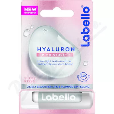 Labello Hyaluron Rose balzám na rty 5.2g 88071