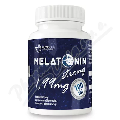 Melatonin strong 1.99mg tbl.100