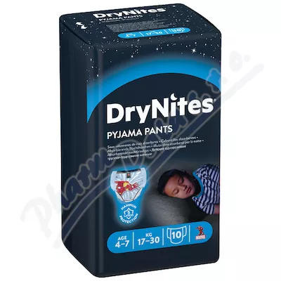 DryNites pants.absorb.boys 4-7years/17-30kg/10pcs