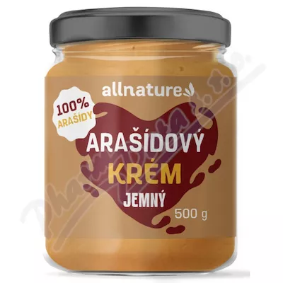 Allnature Krem orzechowy drobnoziarnisty 500g