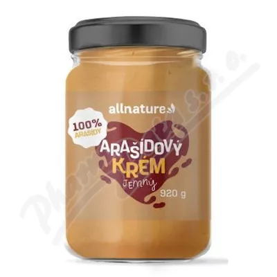 Allnature Krem orzechowy drobnoziarnisty 920g