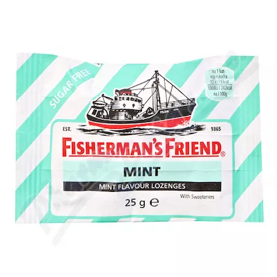 Cukierki Fishermans Friend śr. miętowy/zielony 25g