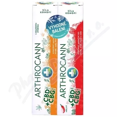 Arthrocann CBD żel+Arthrocann CBD żel 2x75ml