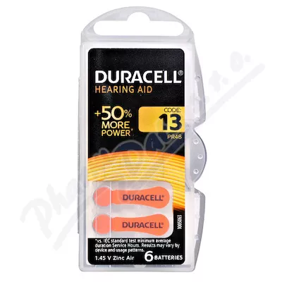 Duracell HA 13 6szt 42432